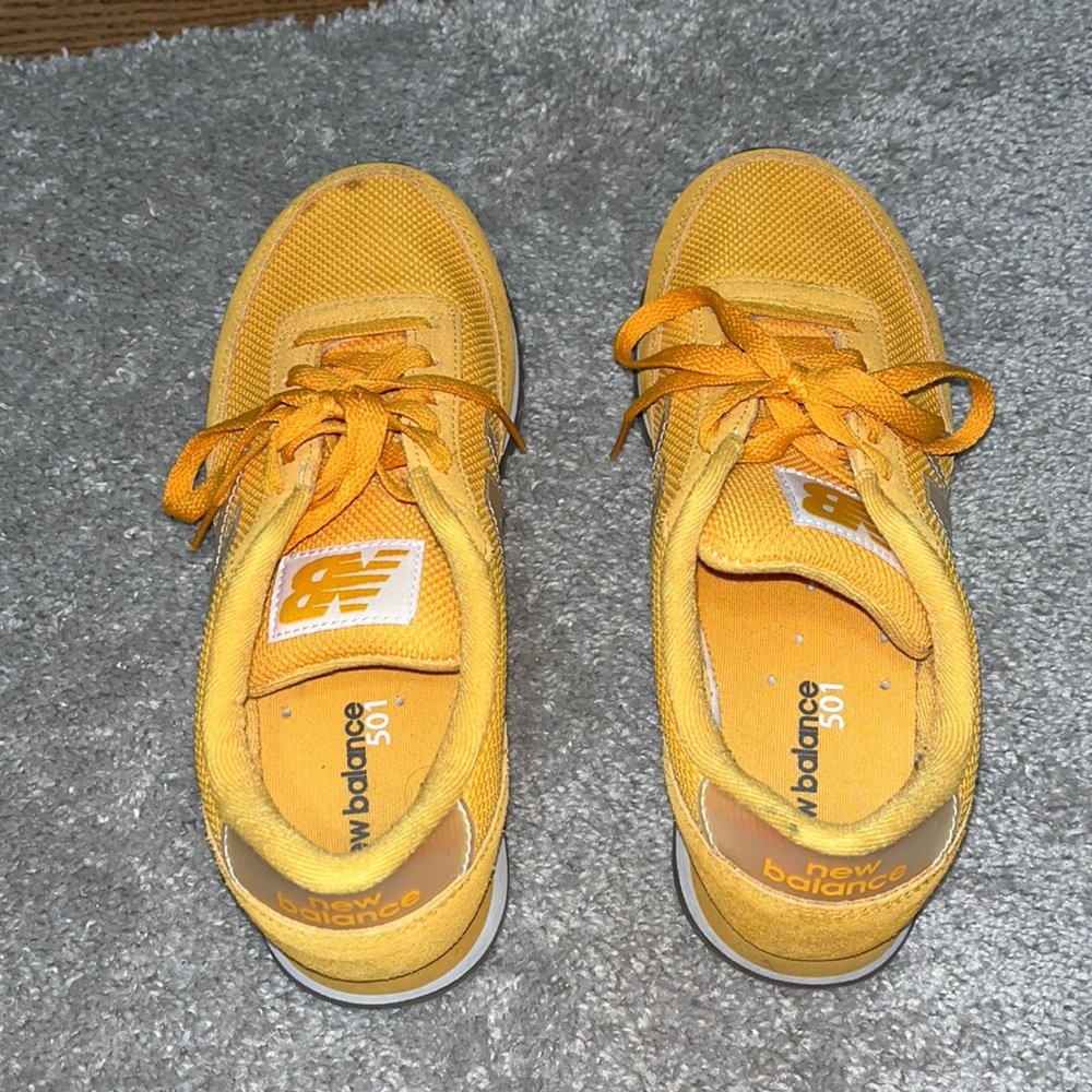 Yellow New Balance Sneakers